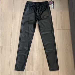 NWT Faux Leather Leggings